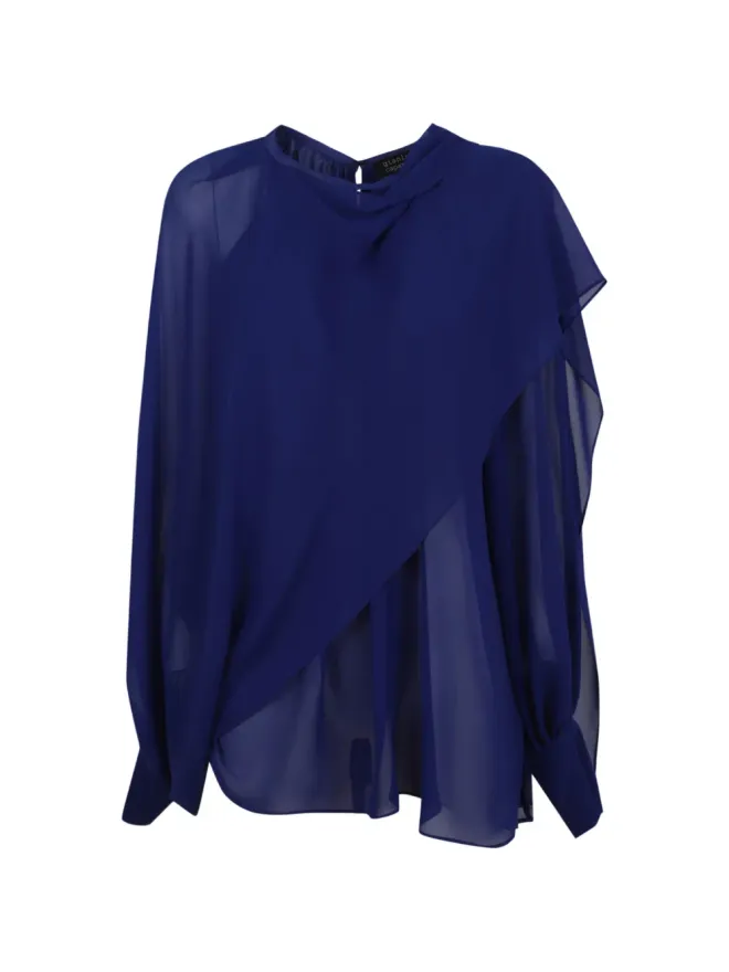 Gianluca Capannolo Gianluca Capannolo ドレープトップ - Blueの商品画像