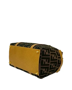 Fendi ビンテージ Zucca Canvas サッチェル（ブラウン） - サムネイル4