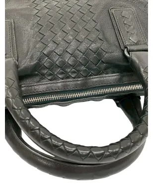 Bottega Veneta イントレチャート・トリム付きナパレザーのトラベルバッグ - サムネイル2