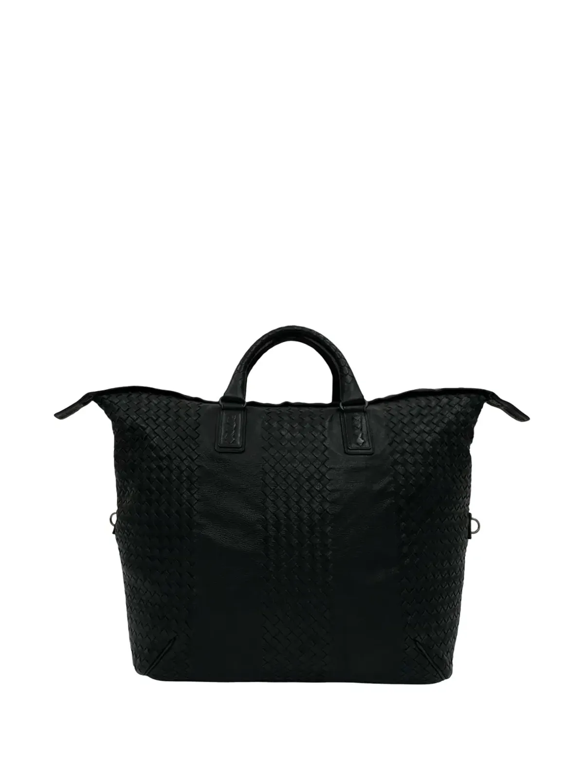 Bottega Veneta イントレチャート・トリム付きナパレザーのトラベルバッグ - 画像3
