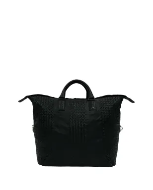 Bottega Veneta イントレチャート・トリム付きナパレザーのトラベルバッグ - サムネイル3