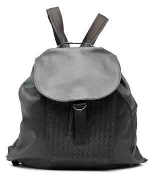 Bottega Veneta Pre-Owned イントレッチャートリム付きレザードローストリングバックパック - サムネイル1