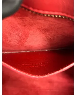 Saint Laurent Pre-Owned ベビー レザー モノグラム Cabas サッチェル - レッド - サムネイル5