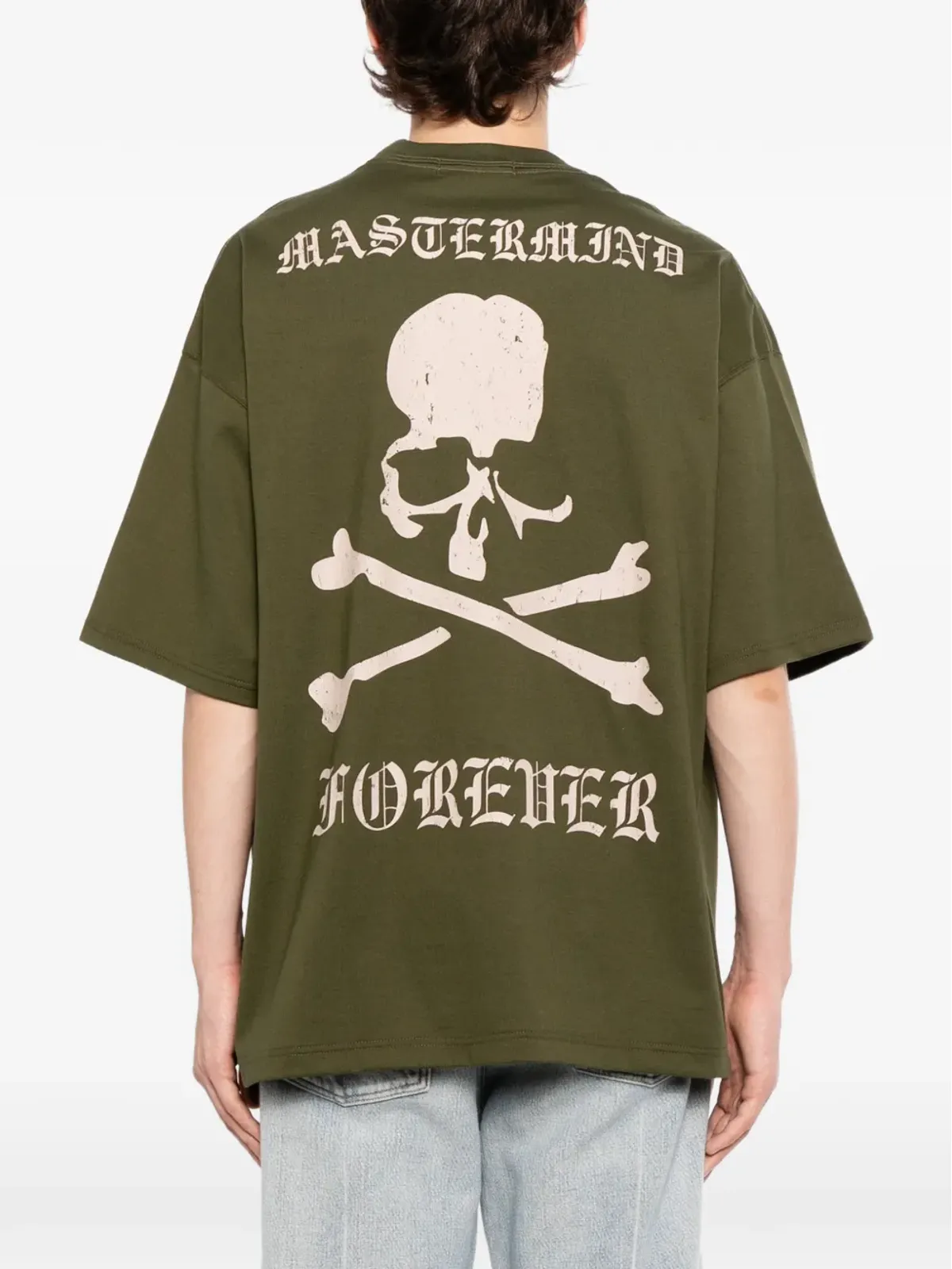 Mastermind Japan ロゴプリントTシャツ - グリーン - 画像4