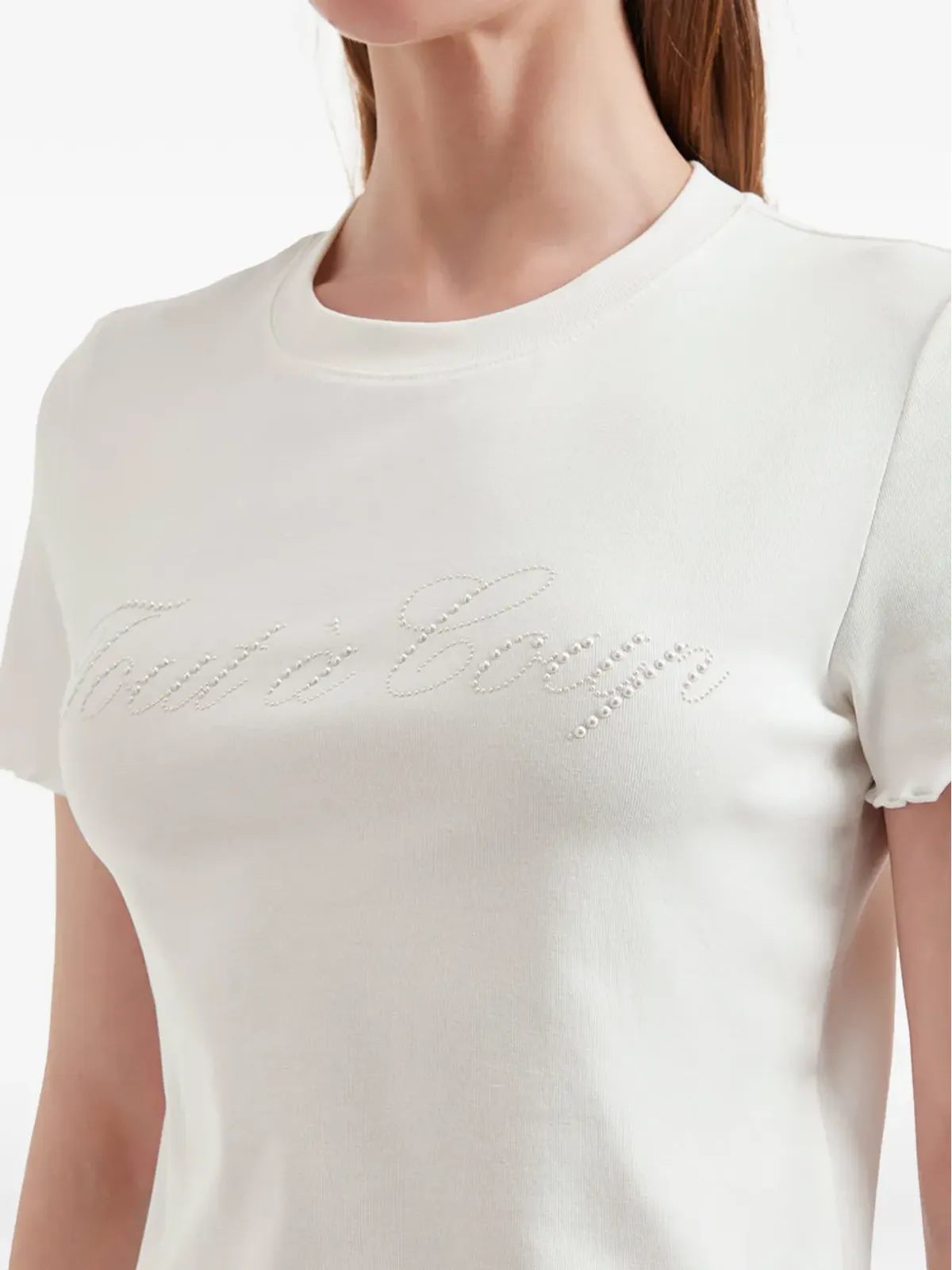 tout a coup 装飾付きフリルTシャツ - 画像5