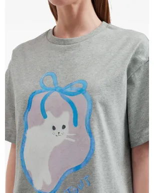 tout a coup グラフィックTシャツ - サムネイル5