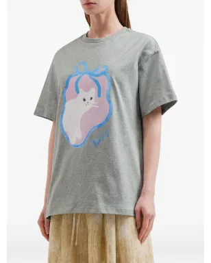 tout a coup グラフィックTシャツ - サムネイル3