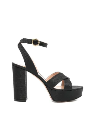 Gianvito Rossi クリスクロスストラップサンダル - サムネイル1