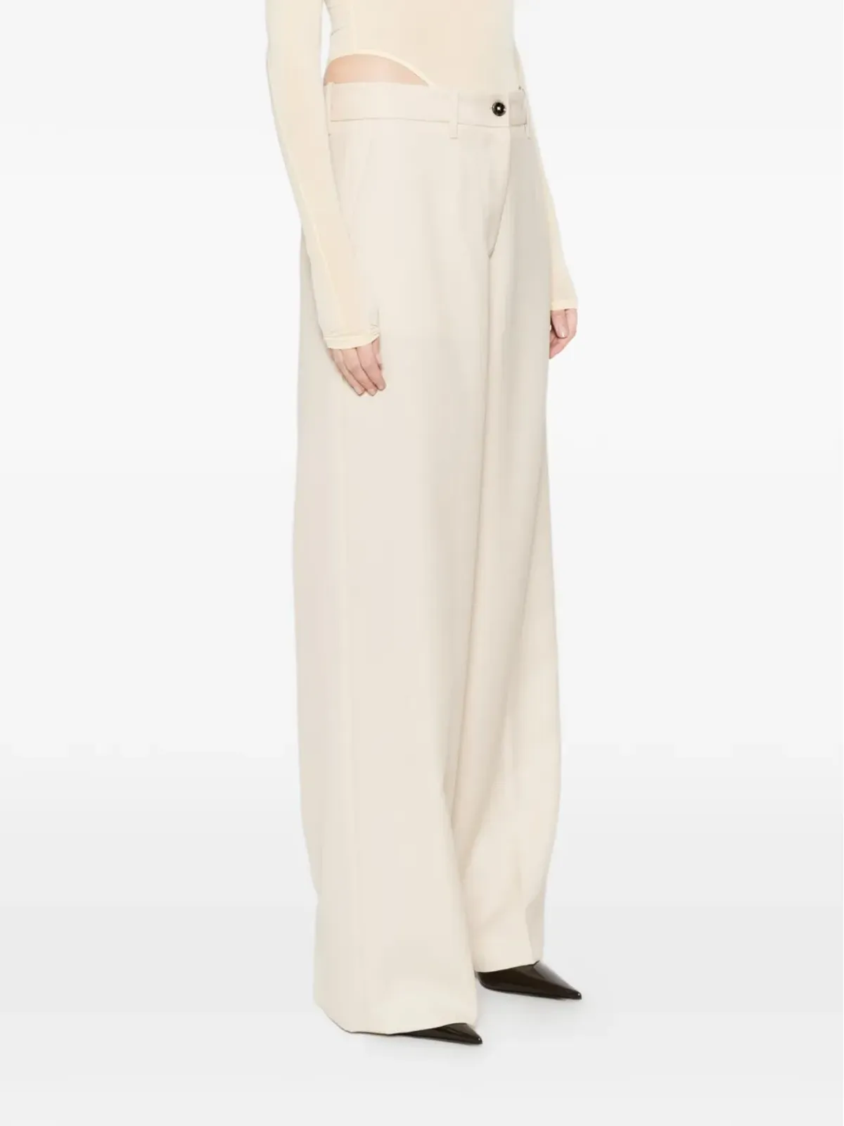 Nine In The Morning Fiamma trousers - Neutrals - 画像3