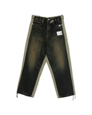 Maison MIHARA YASUHIRO elasticated-waistband trousers - Green - サムネイル1