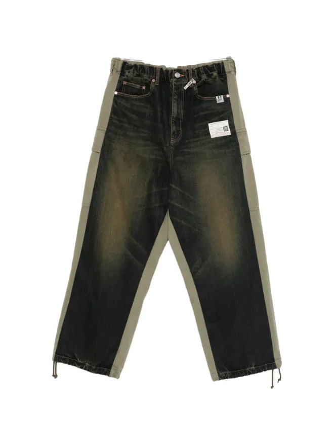 Maison MIHARA YASUHIRO Maison MIHARA YASUHIRO elasticated-waistband trousers - Greenの商品画像