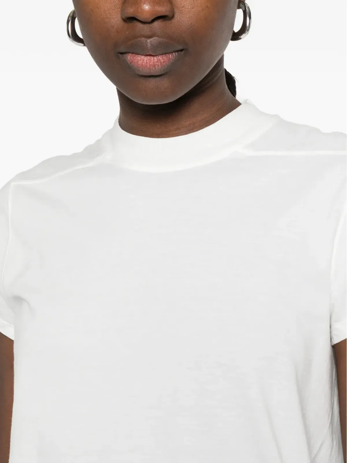 Rick Owens DRKSHDW スモールレベルTリボンTシャツ - 画像5