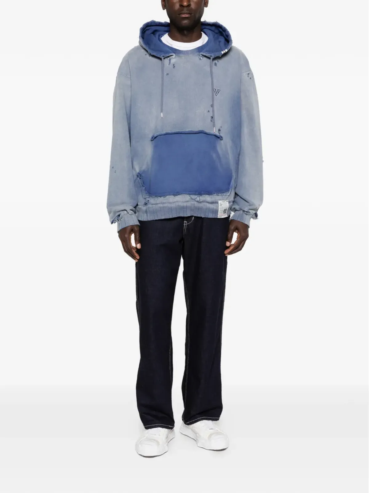 Maison MIHARA YASUHIRO ダメージ加工フーディ - 画像2