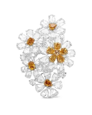HYT Jewelry 花形ダイヤモンド・ステートメントリング - サムネイル1