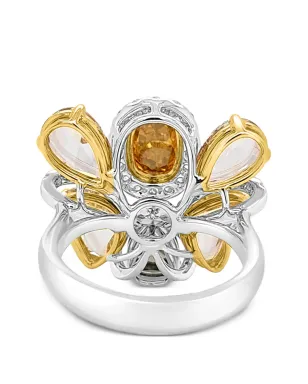 HYT Jewelry 蝶形ダイヤモンドカクテルリング - サムネイル3