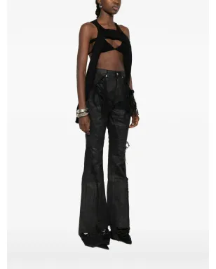 Rick Owens DRKSHDW ギャザー入りノースリーブトップス - サムネイル3