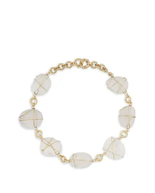Gas Bijoux Rainbow gemstone-embellished necklace - Gold - サムネイル1