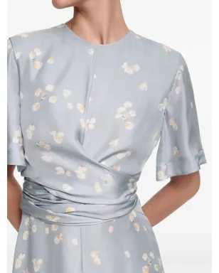 Altuzarra 花柄ラップミディドレス - サムネイル5