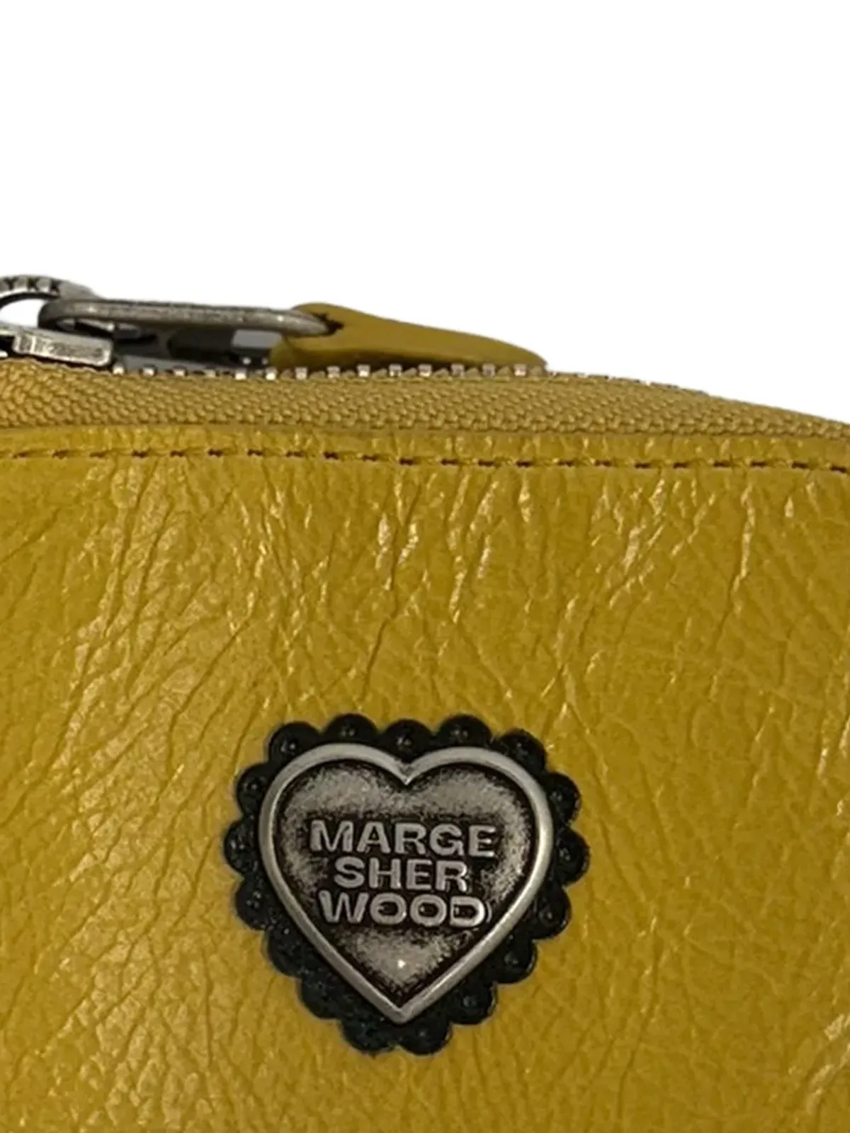 Marge Sherwood ハートジッパーレザーウォレット - 画像2