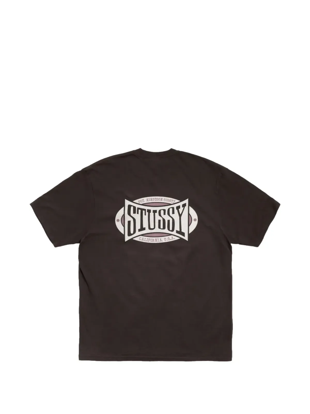 Stüssy チャンピオン オーバル ピグメント染め Tシャツ - 画像2