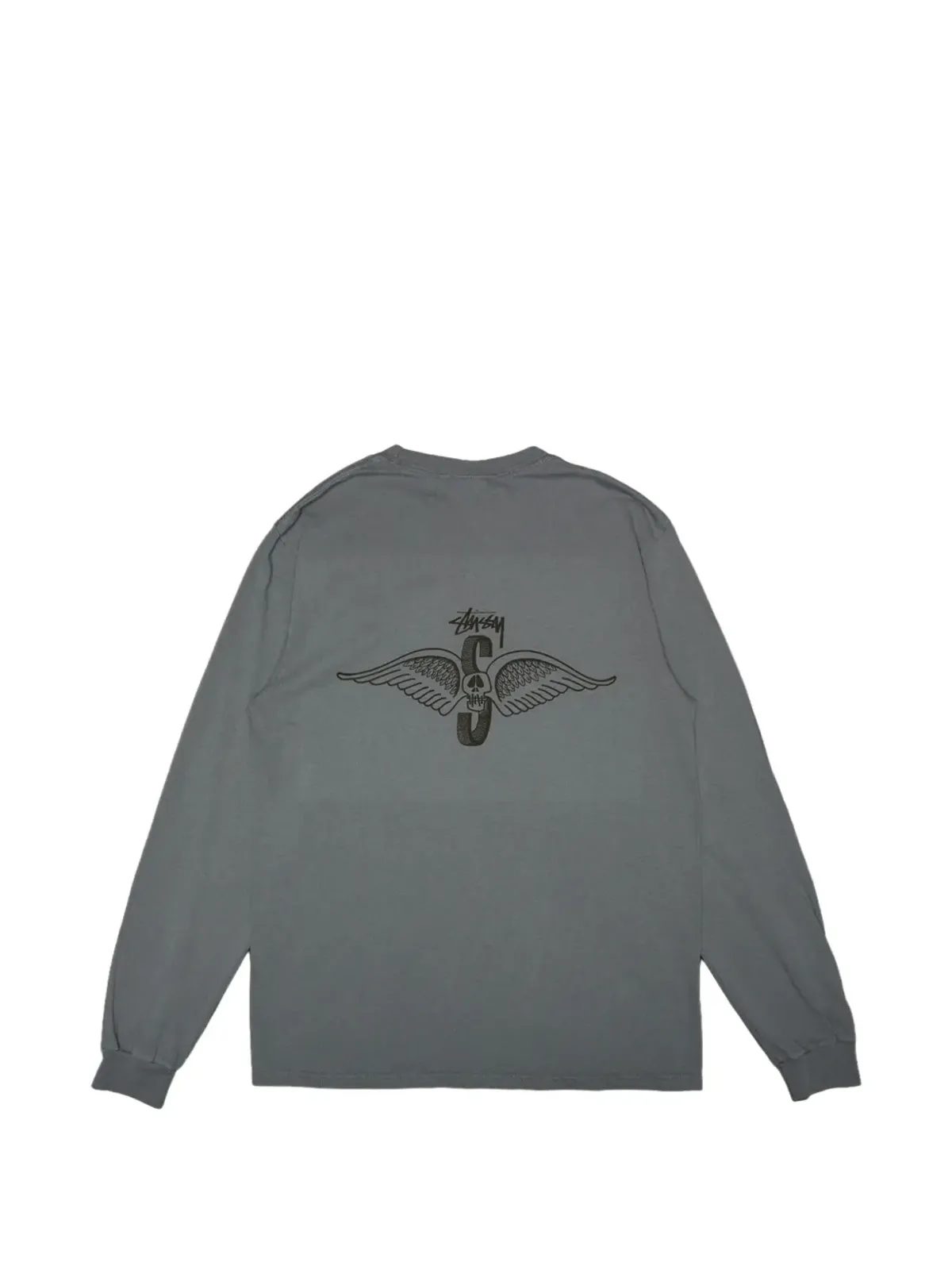 Stüssy 長袖スウェットシャツ ブルー - 画像2