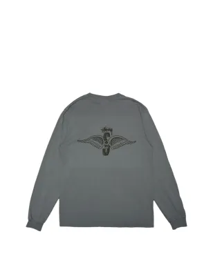 Stüssy 長袖スウェットシャツ ブルー - サムネイル2
