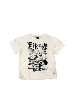 BIRTH OF ROYAL CHILD ダメージ加工グラフィックTシャツ - サムネイル1