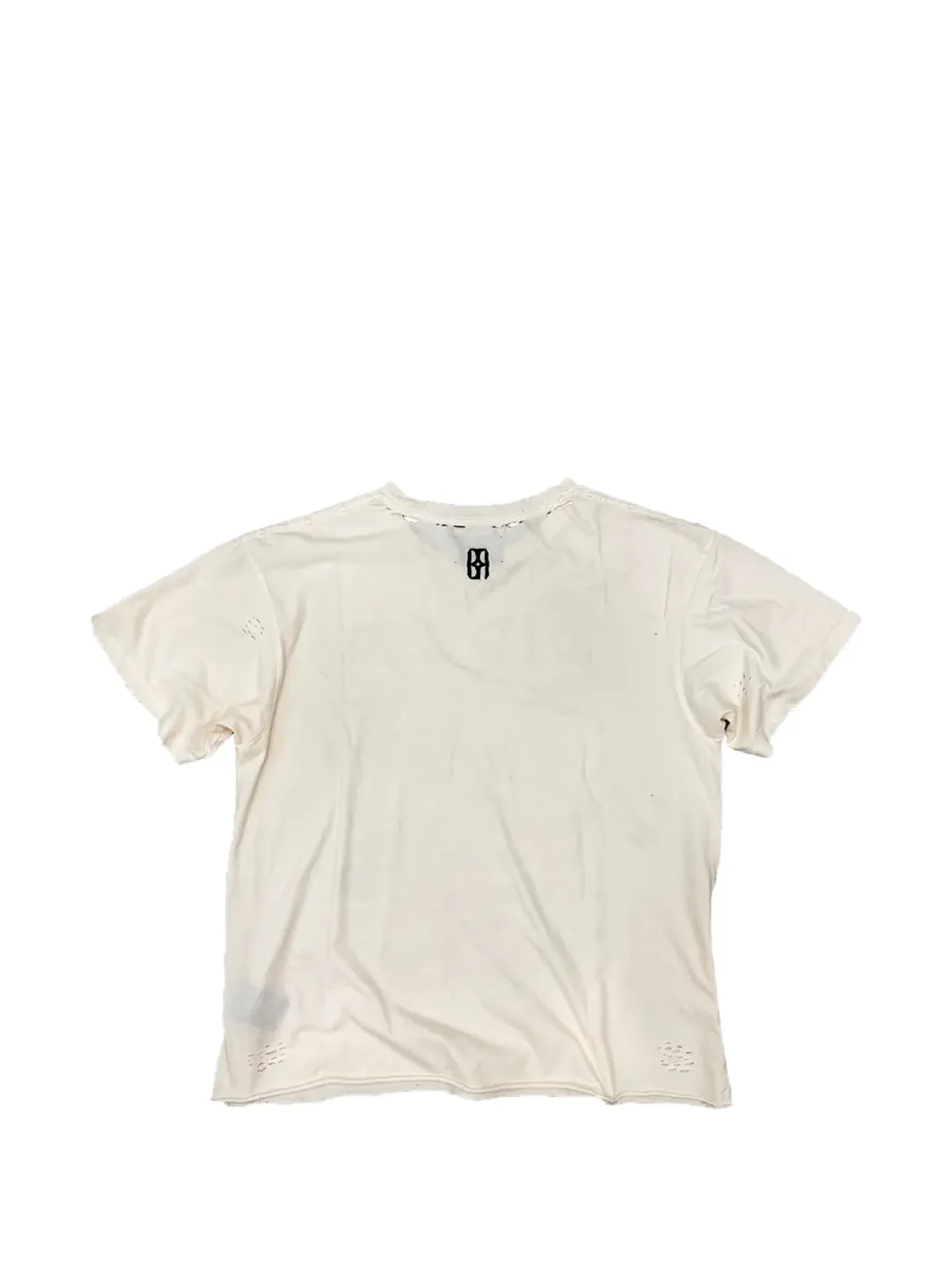 BIRTH OF ROYAL CHILD ダメージ加工グラフィックTシャツ - 画像2