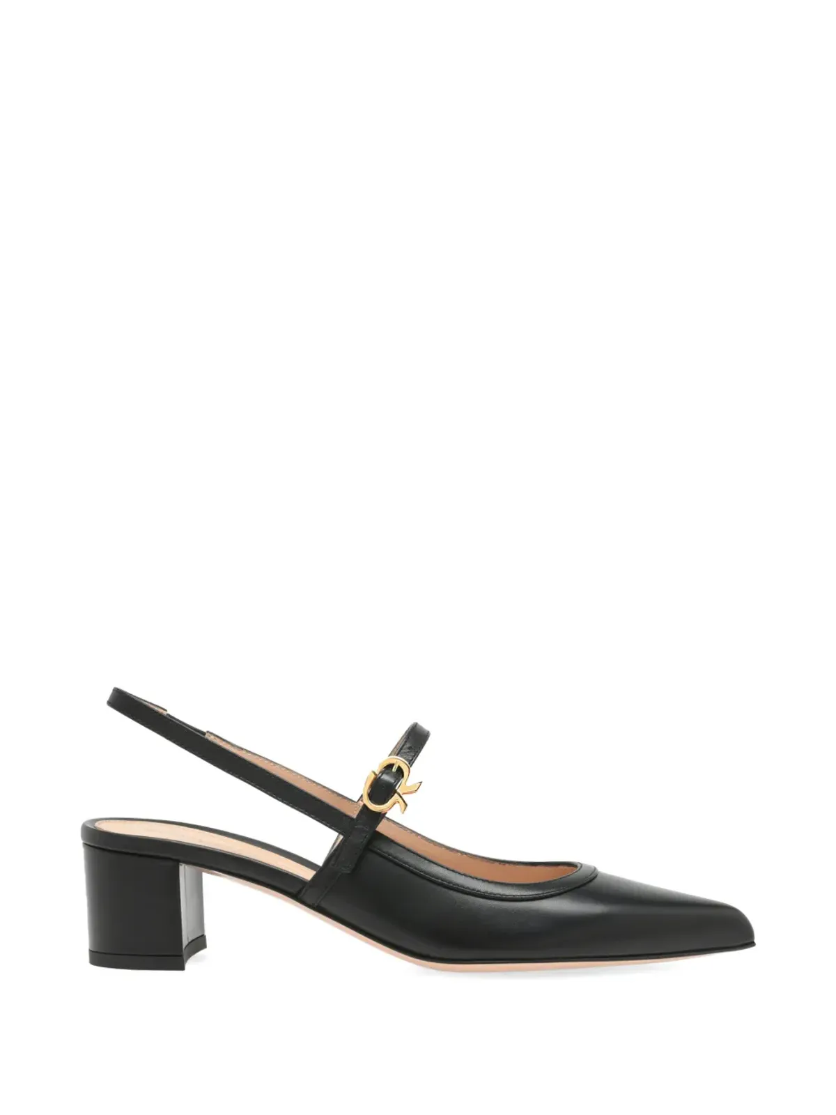 Gianvito Rossi アレット・ストラップディテールパンプス - 画像1