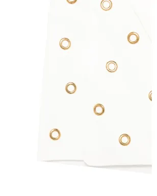 Pinko Kids アイレット付きミニスカート - サムネイル3