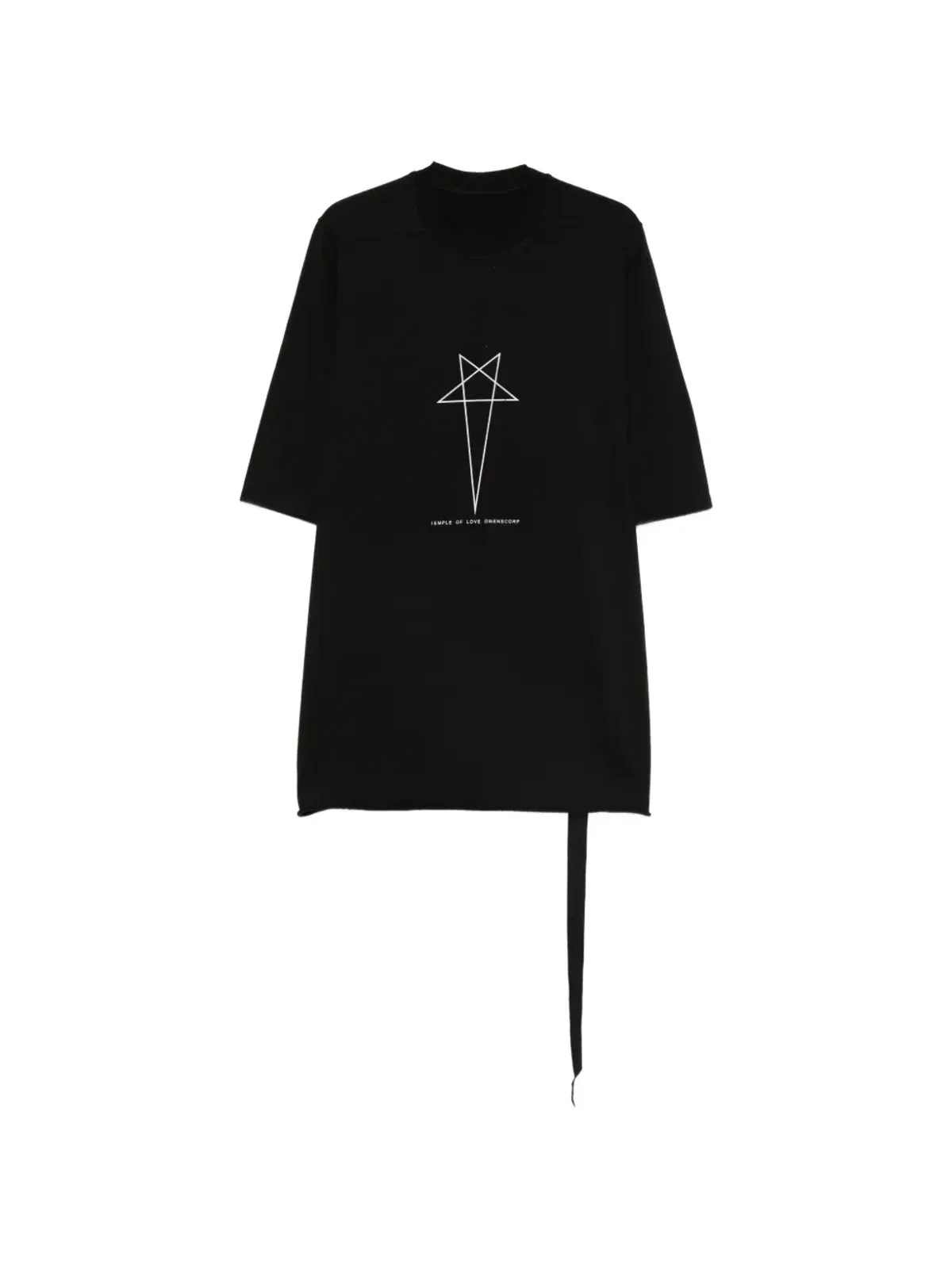 Rick Owens DRKSHDW 星柄クルーネックTシャツ - 画像1
