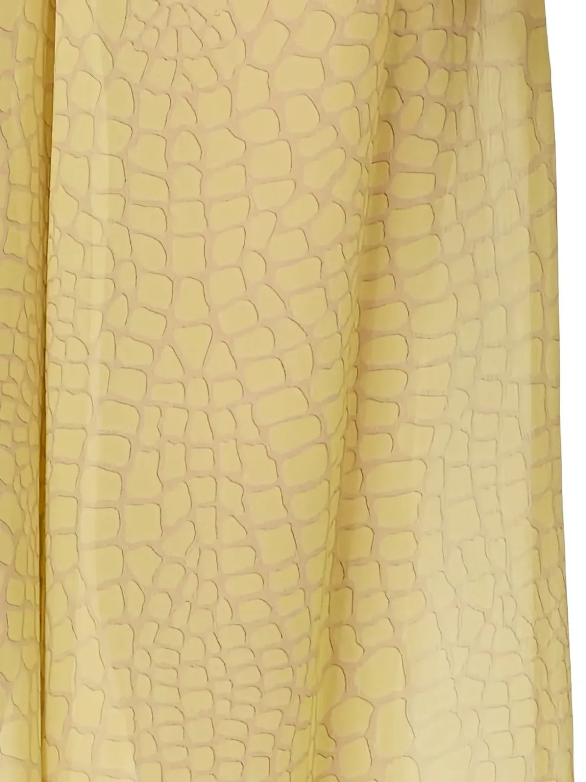 Mia Peculiar クロコダイルプリントパンツ - Yellow - 画像4