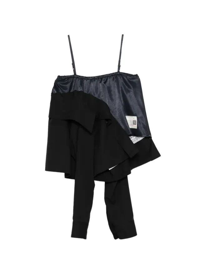 Maison MIHARA YASUHIRO Maison MIHARA YASUHIRO panelled blouseの商品画像