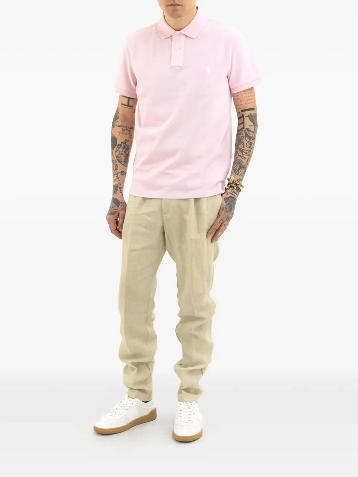 Cruna elasticated trousers - Neutrals - 画像2