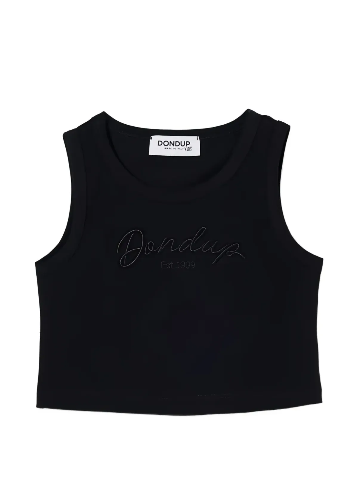 DONDUP KIDS 刺繍入りノースリーブトップ - 画像1