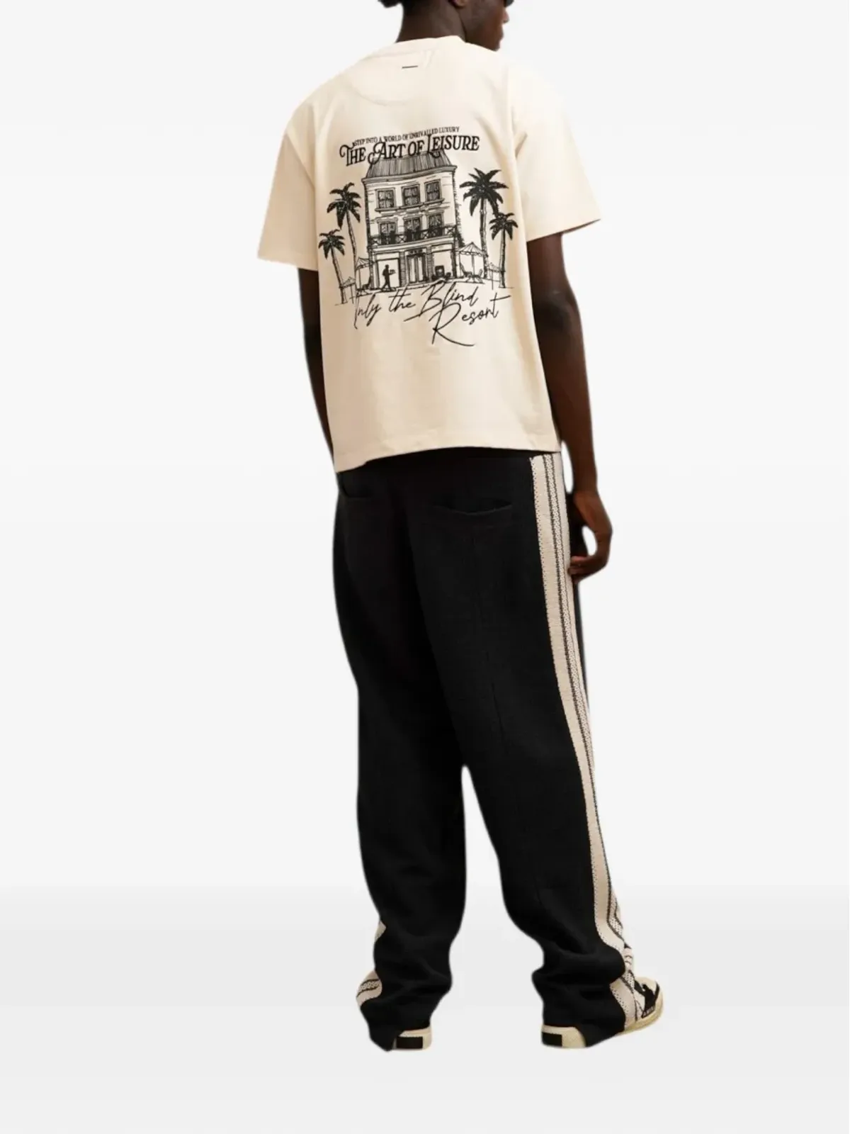 Only the Blind グラフィックプリントTシャツ - 画像3