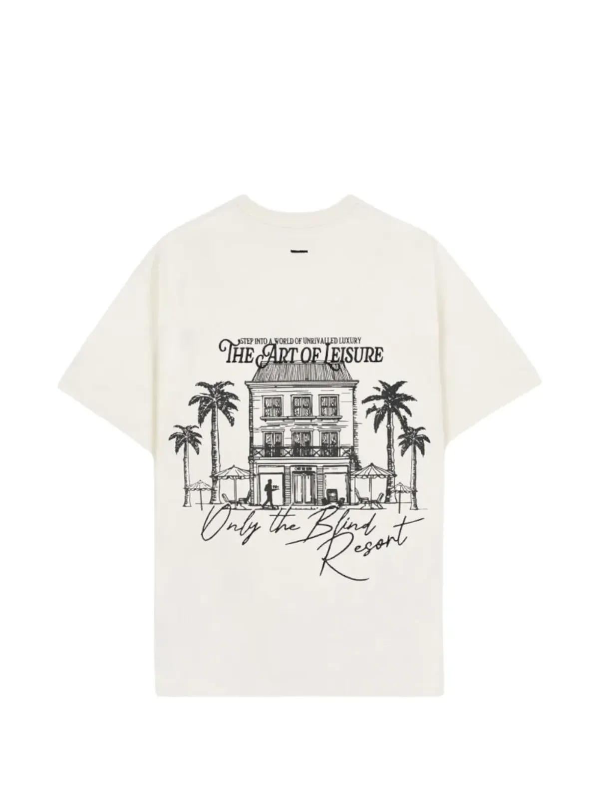 Only the Blind グラフィックプリントTシャツ - 画像4
