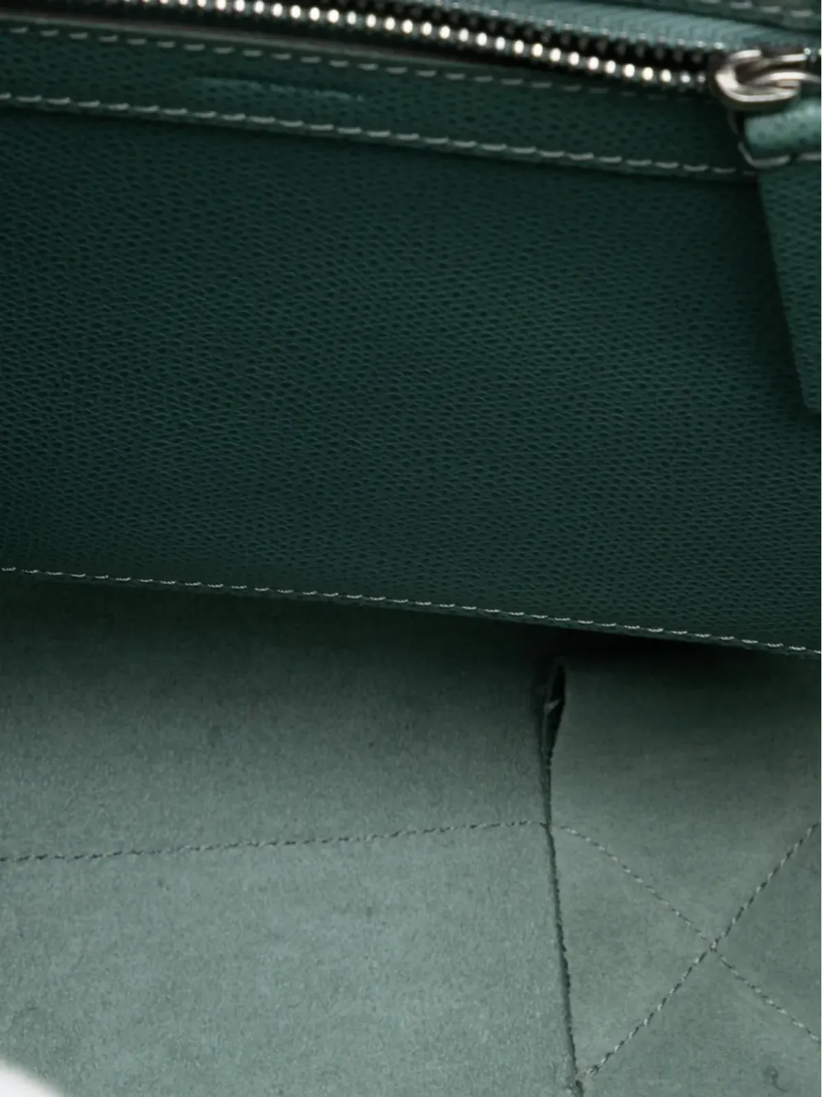 Celine Pre-Owned 2019 縦型カバス・トートサッチェル - グリーン - 画像5