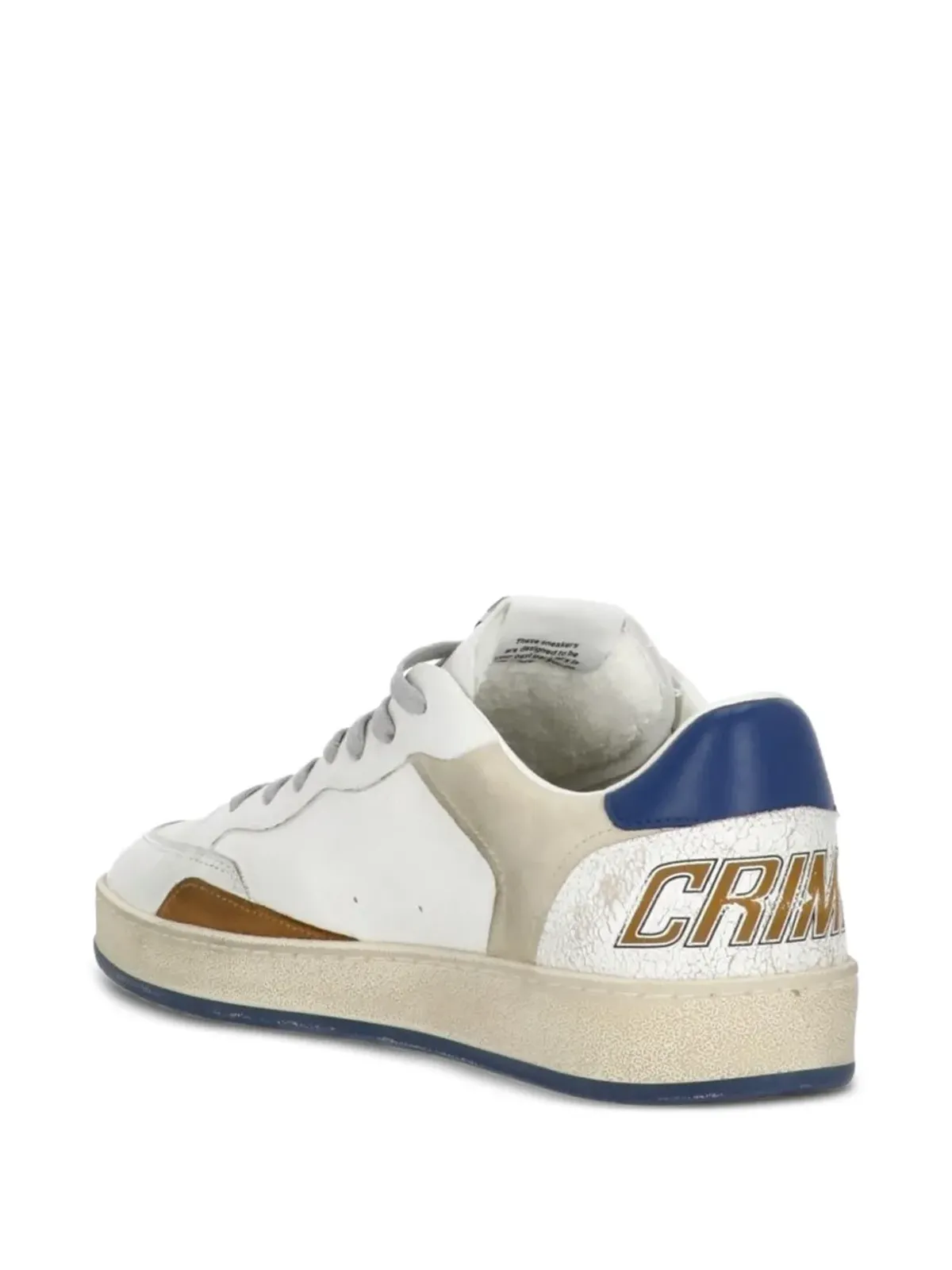 Crime London チェルシー ロゴ入りスニーカー - 画像3