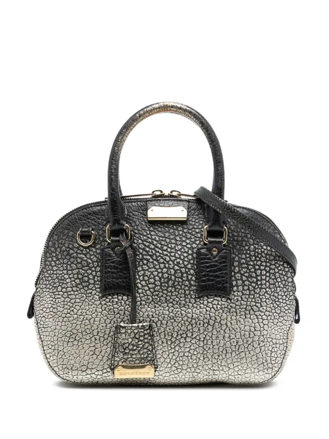 Burberry Pre-Owned Burberry Pre-Owned 小型 オーチャード ボウリングバッグ サッチェル（カーフスキン）の商品画像