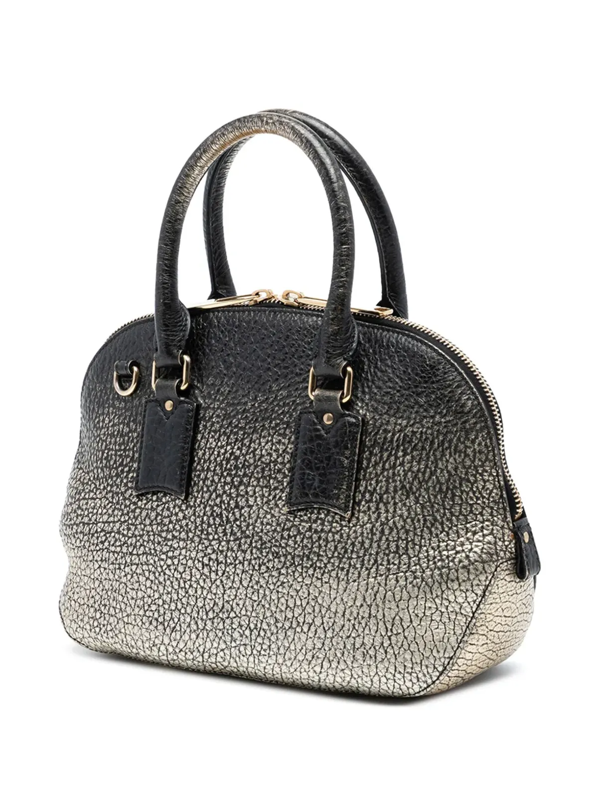Burberry Pre-Owned 小型 オーチャード ボウリングバッグ サッチェル（カーフスキン） - 画像3