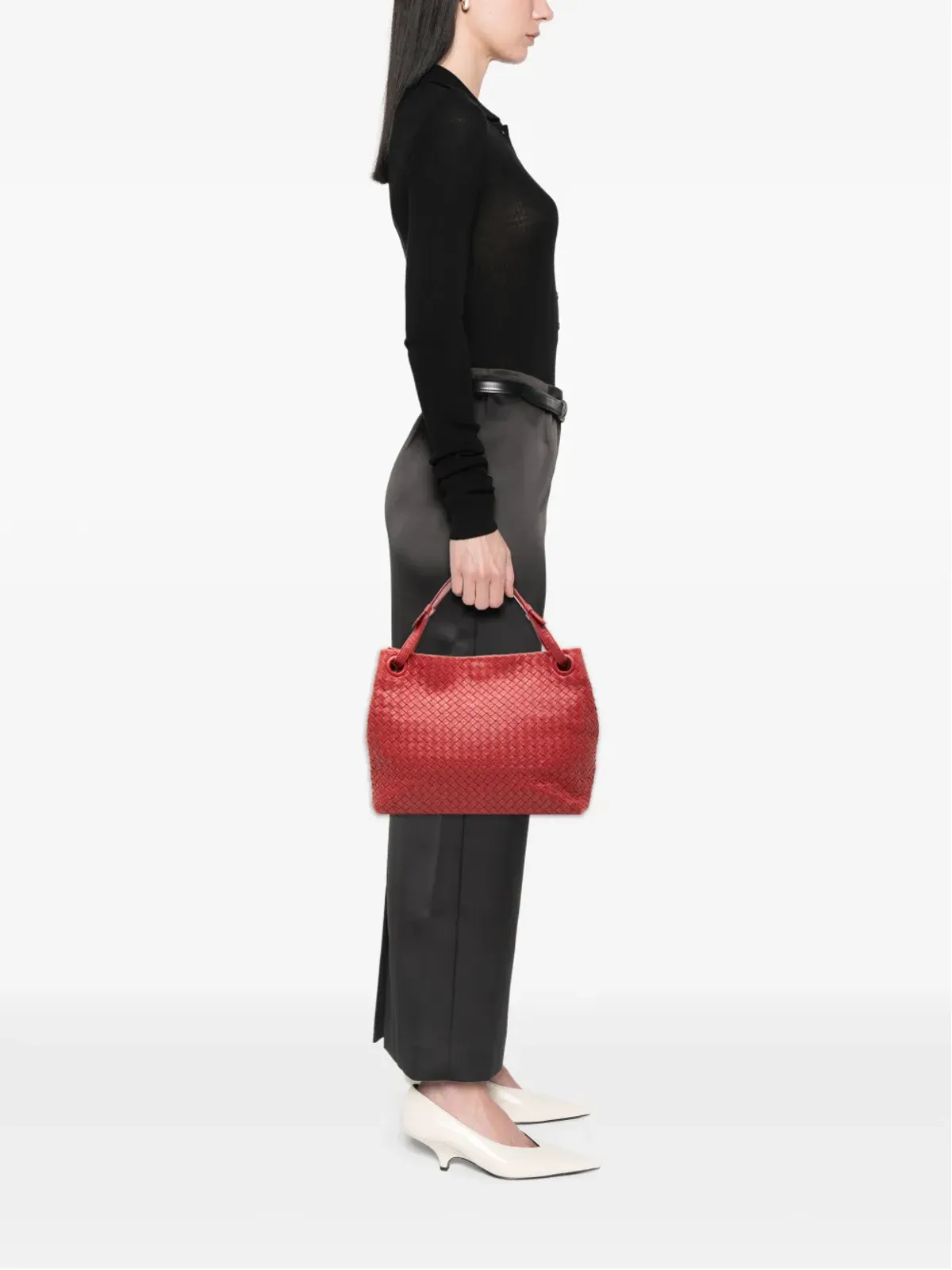 Bottega Veneta ガルダ トートバッグ - 画像2