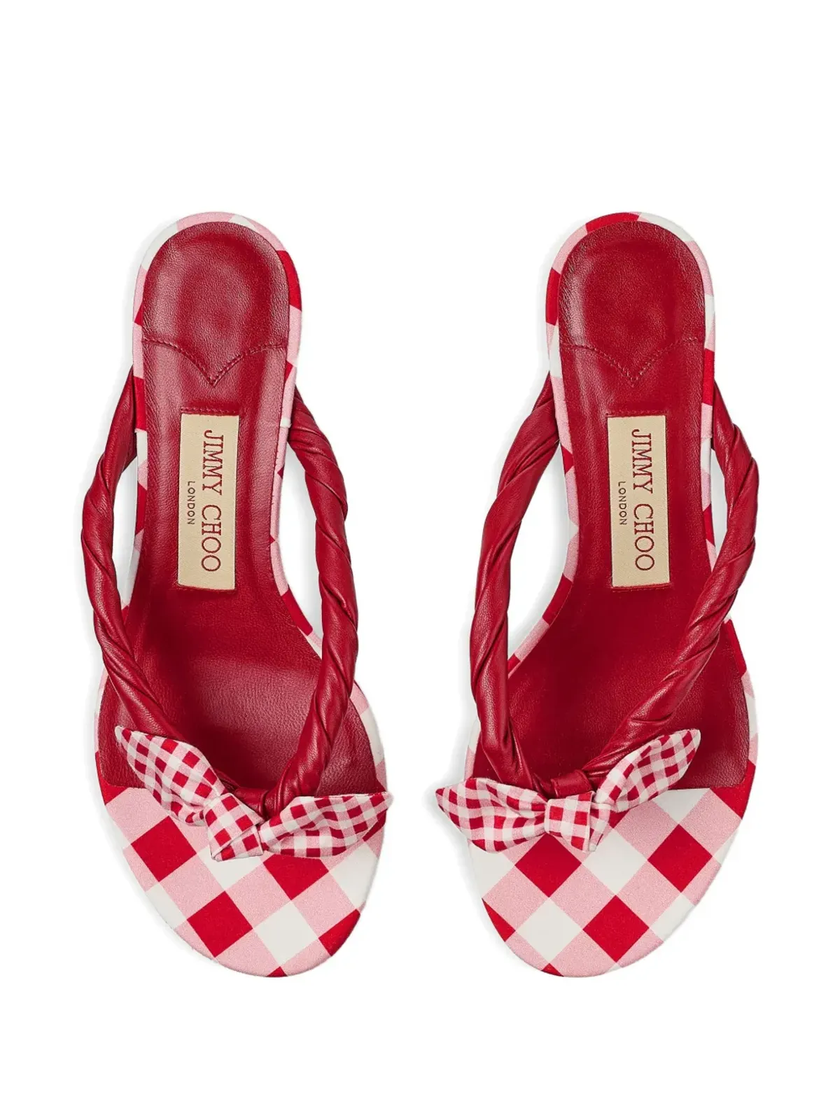 Jimmy Choo ボウ編みミュール - 画像3