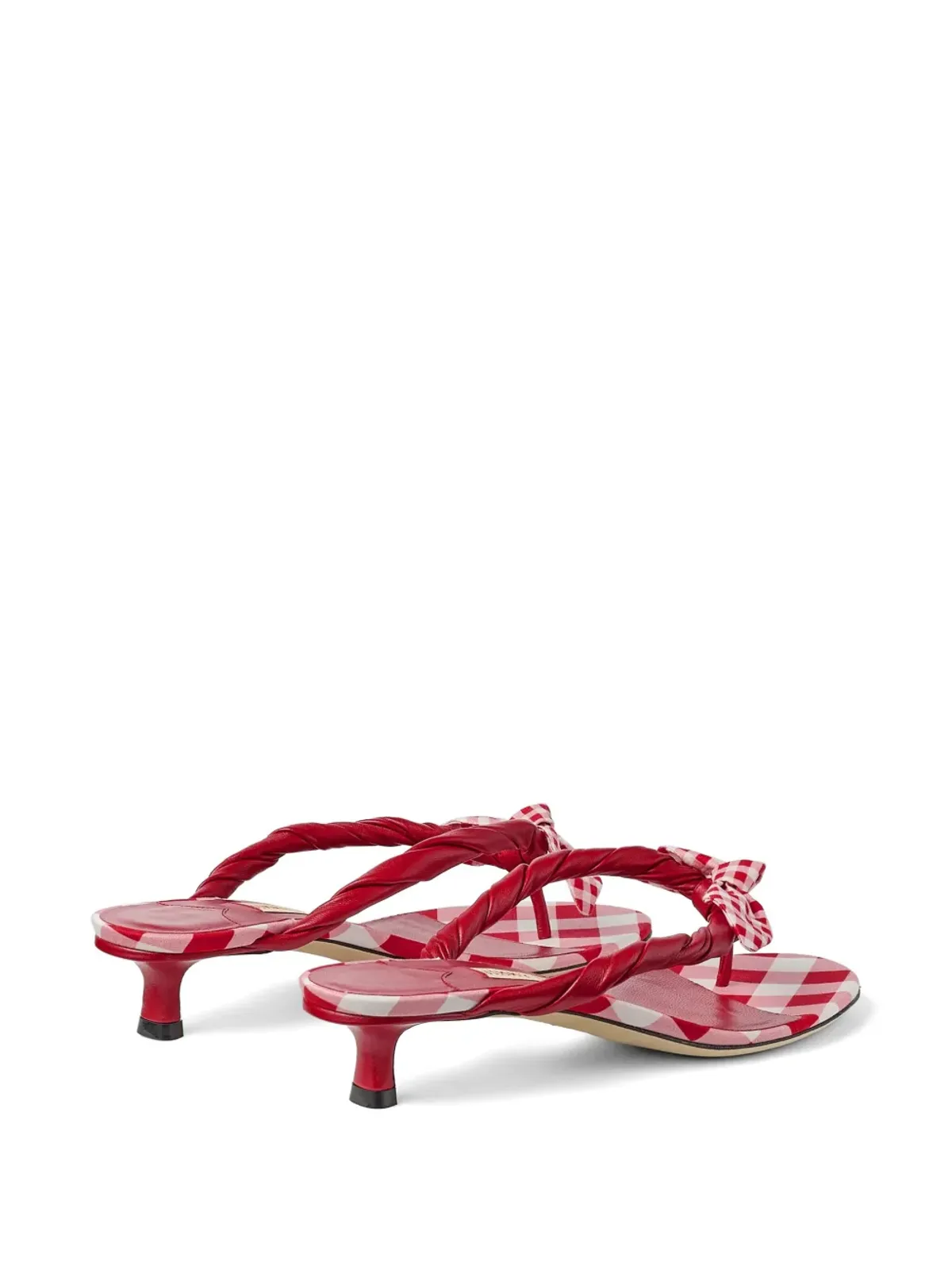 Jimmy Choo ボウ編みミュール - 画像4