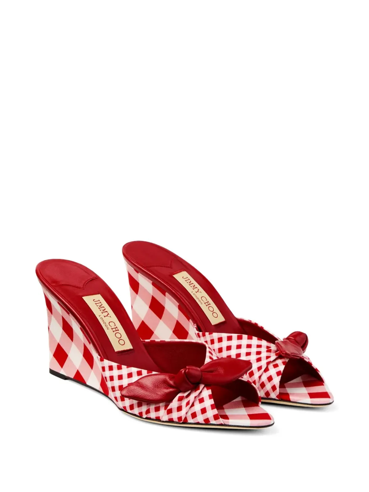 Jimmy Choo ボウギンガムサンダル - 画像2