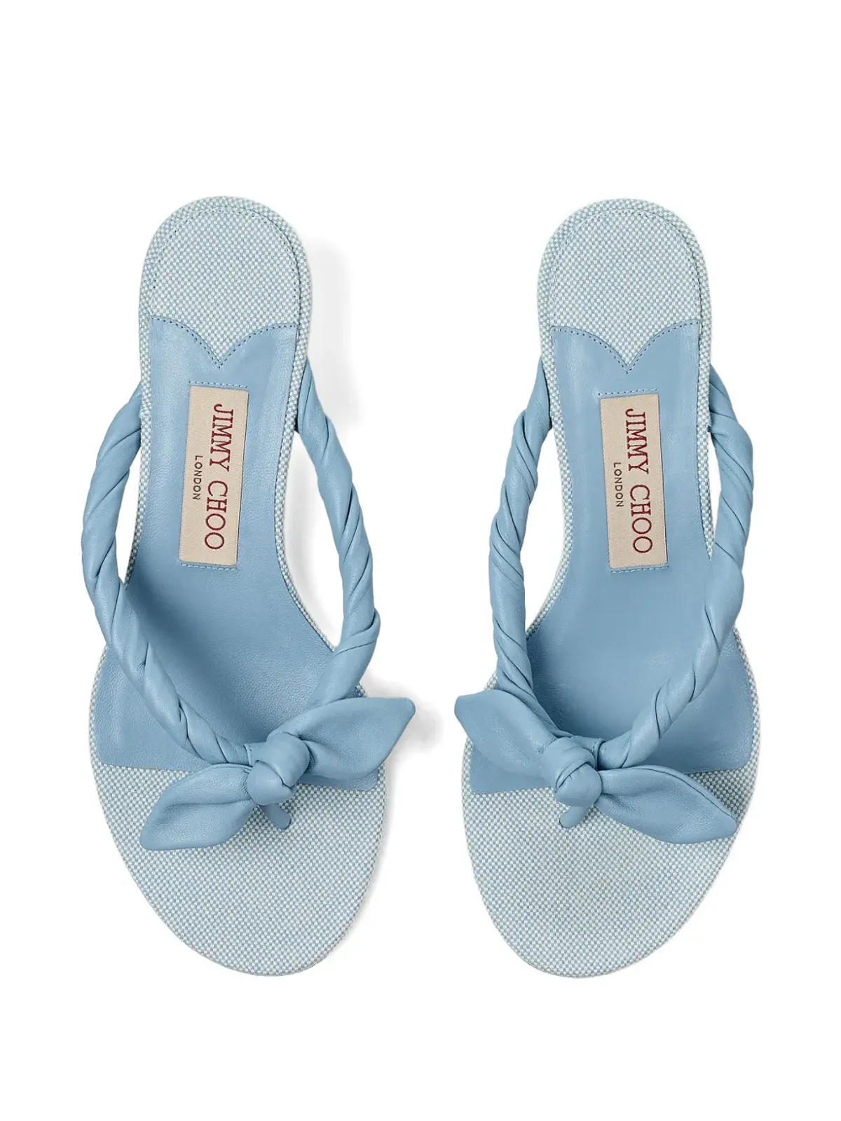 Jimmy Choo 編み込みノットミュール - 画像3