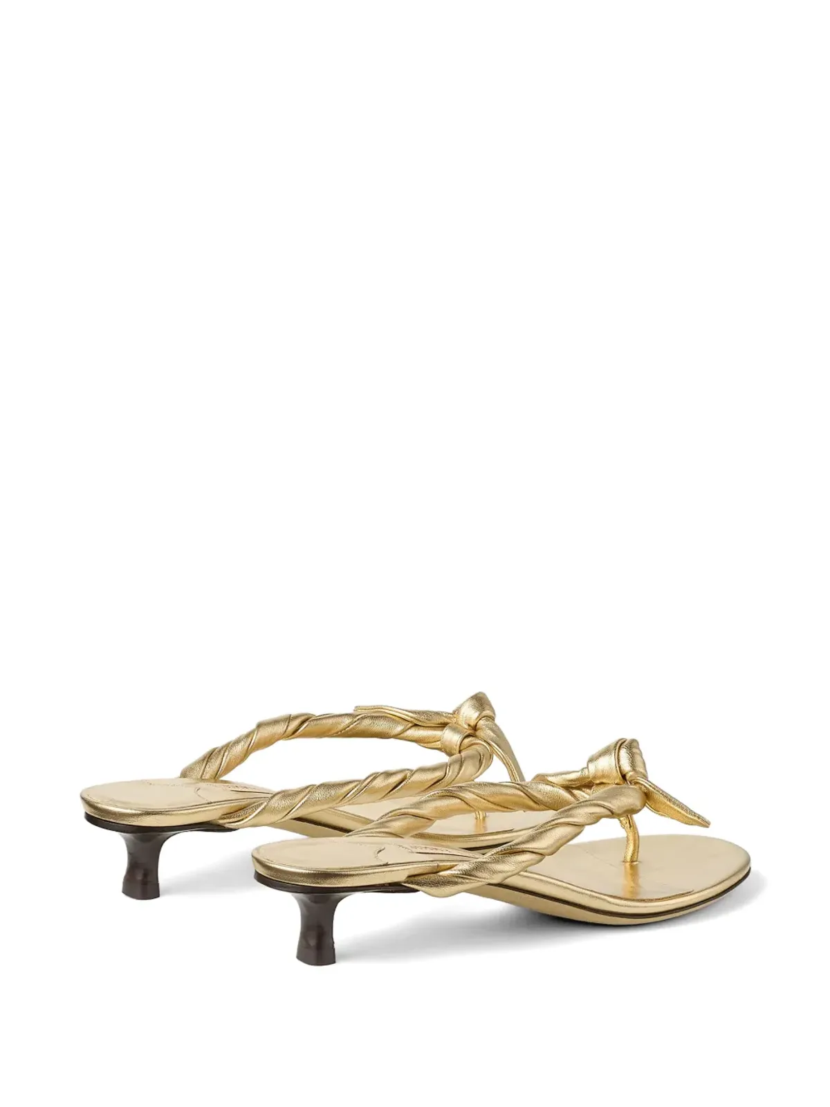 Jimmy Choo ツイストボウミュール - 画像4