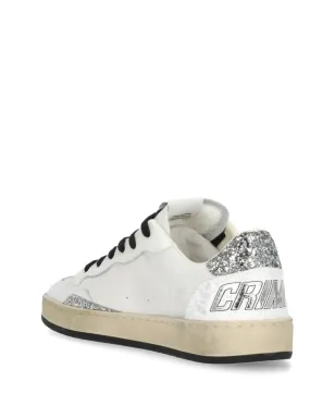 Crime London チェルシー ロゴ型押し グリッター スニーカー - サムネイル3