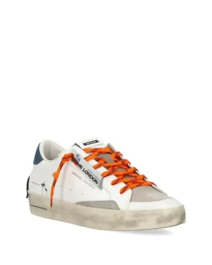 Crime London Sk8 Deluxe パネルド レースアップスニーカー - White - サムネイル2