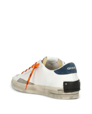 Crime London Sk8 Deluxe パネルド レースアップスニーカー - White - サムネイル3